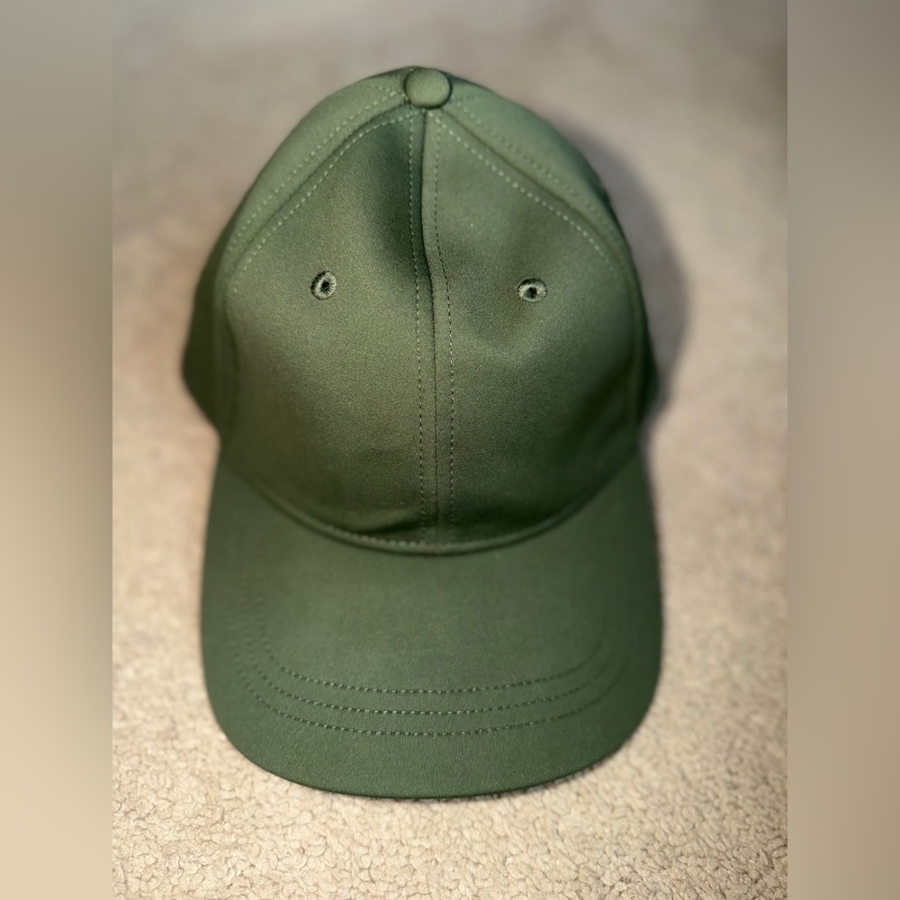 New Lululemon Baller Women’s Structured Ball cap Hat Green Barracks New
